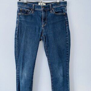Gap 1969 True Skinny Womens Size 27R Medium Wash Denim Blue Jeans